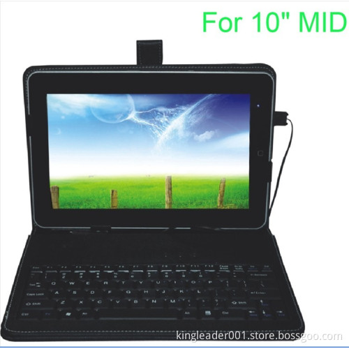 10" Tablet PC Leather Case Keyboard- (KL-PK004)
